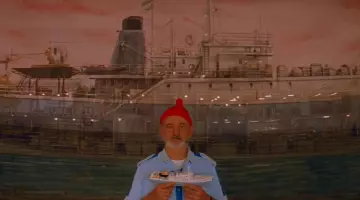 The model of the Belafonte, Steve Zissou in The life aquatic