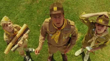 Le chapeau de scout de Scout Master Ward (Edward Norton) dans Moonrise Kingdom