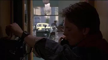 The Casio CA50 of Marty McFly (Michael J. Fox) in Back to the future