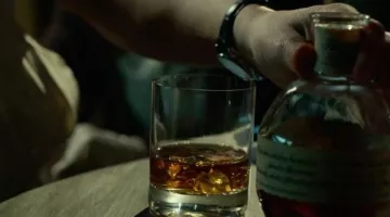 The bottle of Whisky Blanton's of Keanu Reeves in John Wick