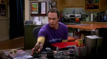 Le t-shirt de Sheldon dans The Big Bang Theory S09E01