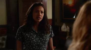Camisa de flores de Eva en Under The Dome S03E04