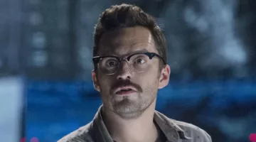Las gafas de Lowery Cruthers (Jake Johnson) en Jurassic World
