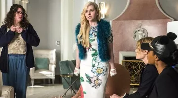 El vestido floral de Asos de Abigail Breslin en Scream Queens