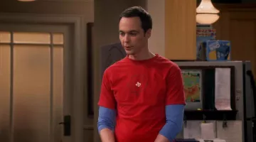 Le t-shirt 20 sided dice de Sheldon Cooper dans The Big Bang Theory S09E02