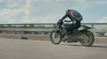 Harley Davidson de Chris Evans en Capitán América: El soldado de invierno