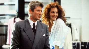 The white shirt of Vivian Ward (Julia Roberts) in Pretty Woman
