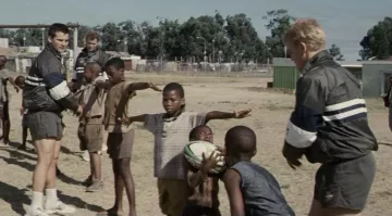 La pelota de rugby en Invictus