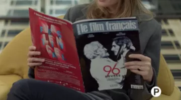 La película "96 horas" en la portada de la revista Le film français dans Dix Pour Cent S01E03