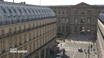 El Museo del Louvre en París en Dix Pour Cent S01E03
