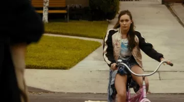 Bombers satin d'Alicia dans Fear the Walking Dead