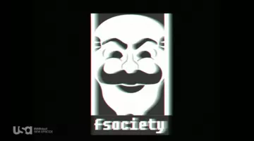 El fondo de pantalla de fsociety en Mr Robot