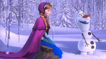 Costume of Anna in The Snow Queen for child