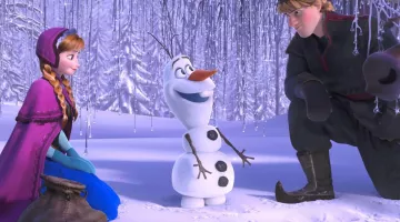Costume of Olaf in The Snow Queen for adult