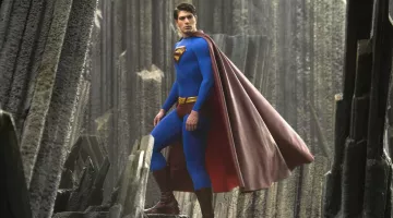 Le costume de Superman (version adulte) de Clark Kent / Kal-El (Brandon Routh) dans Superman Returns