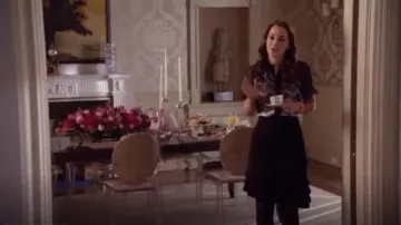 Jason Wu Chemisier avec Superposition de Dentelle porté par Blair Waldorf (Leighton Meester) dans Gossip Girl Saison 5 Épisode 17