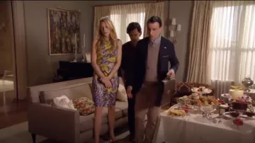 Peter Pilotto Mar Imprimé Stretch Robe en Soie porté par Serena van der Woodsen (Blake Lively) dans Gossip Girl (S05E23)