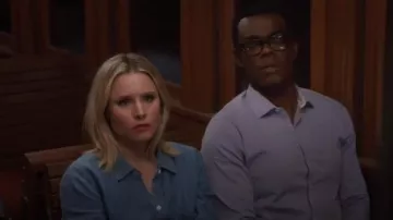 Camisa Rails Ingrid usada por Eleanor Shellstrop (Kristen Bell) en The Good Place (S02E10)
