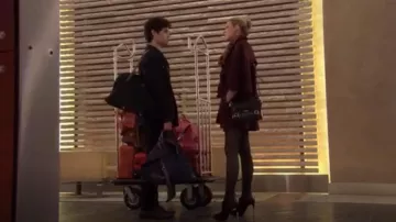 Sigerson Morrison Baladi Plate-forme Bottines portées par Serena van der Woodsen (Blake Lively) dans Gossip Girl Saison 6 Épisode 9