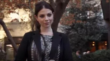 Snake Hoops worn by Michelle Trachtenberg in Gossip Girl Season 6 Episode 10