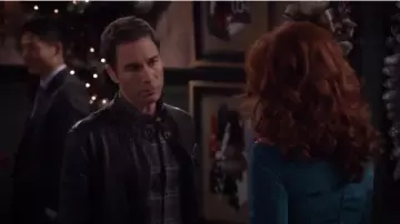 Ermenegildo Zegna Plaid Cotton Shirt porté par will Truman (Eric McCormack) dans will & Grace (S01E07)
