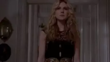 Free People French Court Slip worn by Misty Day (Lily Rabe) in American Horror Story (S03E13)