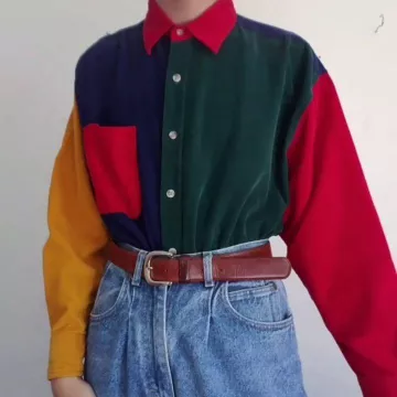 J. Crew bloc de Couleur de chemise comme on le voit sur L'Instagram Compte de @Celestialyouth