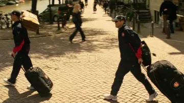 White Nike Sneakers worn by Danny Ocean (George Clooney) in Ocean's Twelve