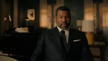Tie worn by Narrator (Jordan Peele) in The Twilight Zone (S01E01)