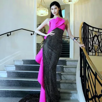 Vestido de Ralph & Russo usado por Sui He en el Festival de Cine de Cannes 2019