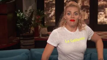 A. L. C. La Californie Linge De Tee Busy Philipps Occupé Ce Soir, Peut 14,2019