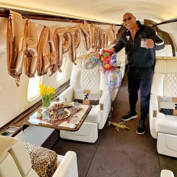 Zapatillas Under Armour usadas por Dwayne Johnson en su cuenta de Instagram @therock