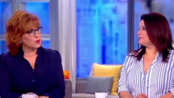 L'Agence Carla Blouse en Soie de Joy Behar sur La Vue Peut 17,2019