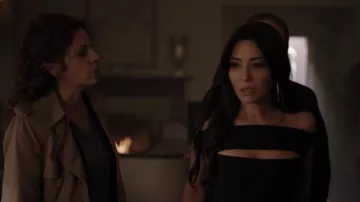 The combination of black Chiara Boni Hermione Lodge (Marisol Nichols) in Riverdale (S03E22)
