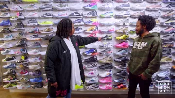 Nike Air Vapormax chosen by Whoopi Goldberg in Whoopi Goldberg Goes Sneaker Shopping With Complex YouTube Video