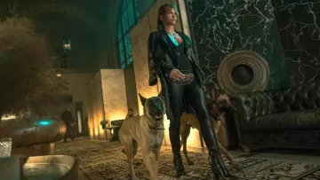 Le pantalon en cuir porté par Sofia (Halle Berry) dans John Wick : Parabellum