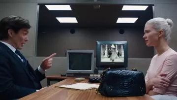 Jérôme Dreyfuss Igor Python Bag of Anna (Sasha Luss) in Anna