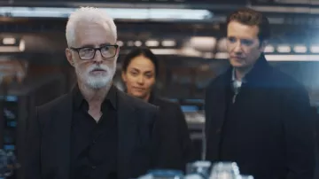 Eyeglasses worn by John Slattery as seen in neXt (S01E01)