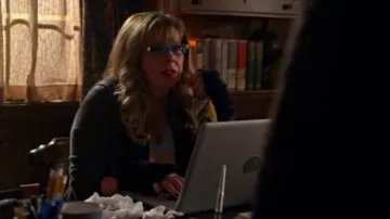 Wildfox Runaway Malibu Zipup worn by Penelope Garcia (Kirsten Vangsness) in Criminal Minds (S10E13)