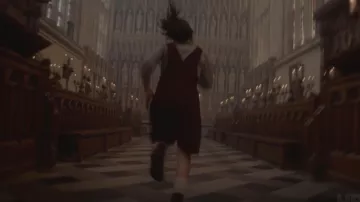 El vestido rojo de Lyra Belacqua (Dafne Keen) en His Dark Materials (S01)
