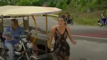 Rory Beca Soie Kaya Robe portée par JoJo Fletcher dans La Bachelorette (S12E11)