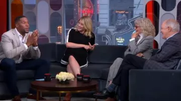 Veronica Beard Audri Vestido usado por Sara Haines en Good Morning America 20 de mayo de 2019