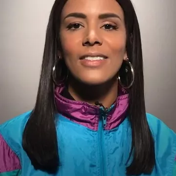 La chaqueta vintage adidas 90's usada por Shy'm en instagram @Brutofficiel