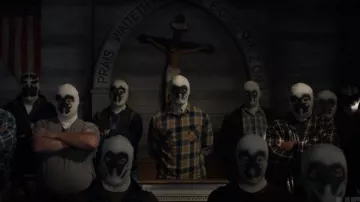 La máscara de Rorschach de Watchmen como se ve en la temporada 1 de Watchmen