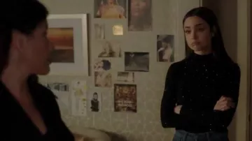 Zara Embellished Top worn by Ava Jalali (Sofia Carson) in Pretty Little Liars: The Perfectionists (S01E10)