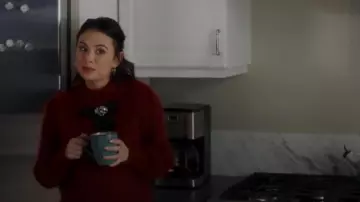 Zara toucher Doux Chandail avec un Arc portés par Mona Vanderwaal (Janel Parrish) dans Pretty Little Liars: Les Perfectionnistes (S01E10)