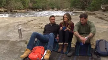 Dirty Laundry Razorbill Boots worn by JoJo Fletcher in The Bachelorette (S12E04)