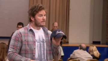 J.Crew Vintage Flannel Shirt in Winterbrook Plaid worn by Andy Dwyer (Chris Pratt) in Parks and Recreation (S05E05)
