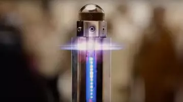 Agent M's (Tessa Thompson) MIB Neuralyzer Replica in Men in Black: International