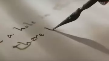 From the pen of J. R. R. Tolkien (Nicholas Hoult) in Tolkien